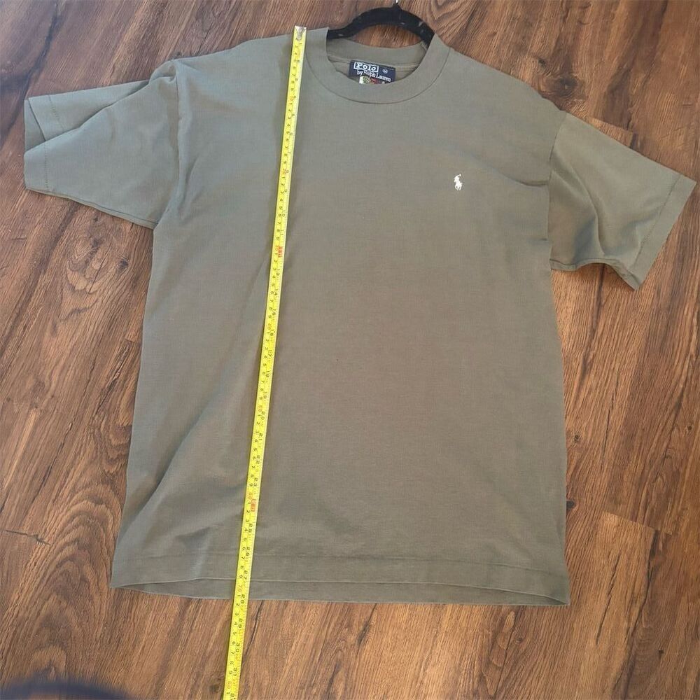 Polo Ralph Lauren Men's Classic Fit Crewneck T-Shirt Olive Green M - Picture 5 of 6